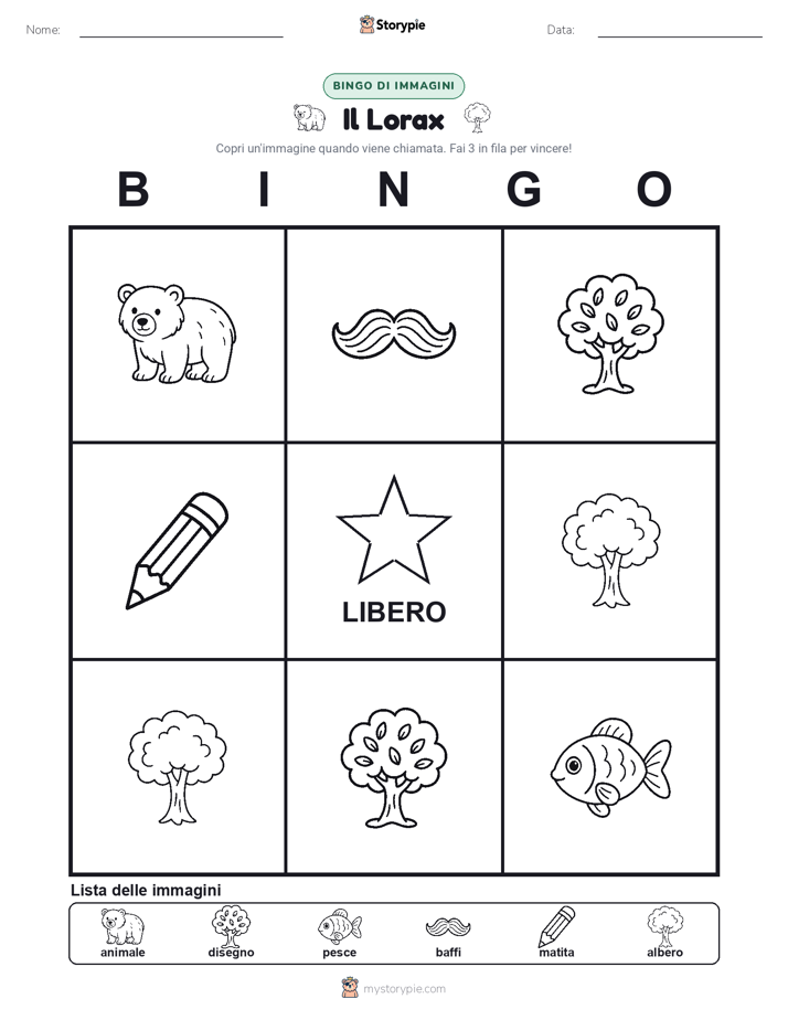 Bingo delle Immagini