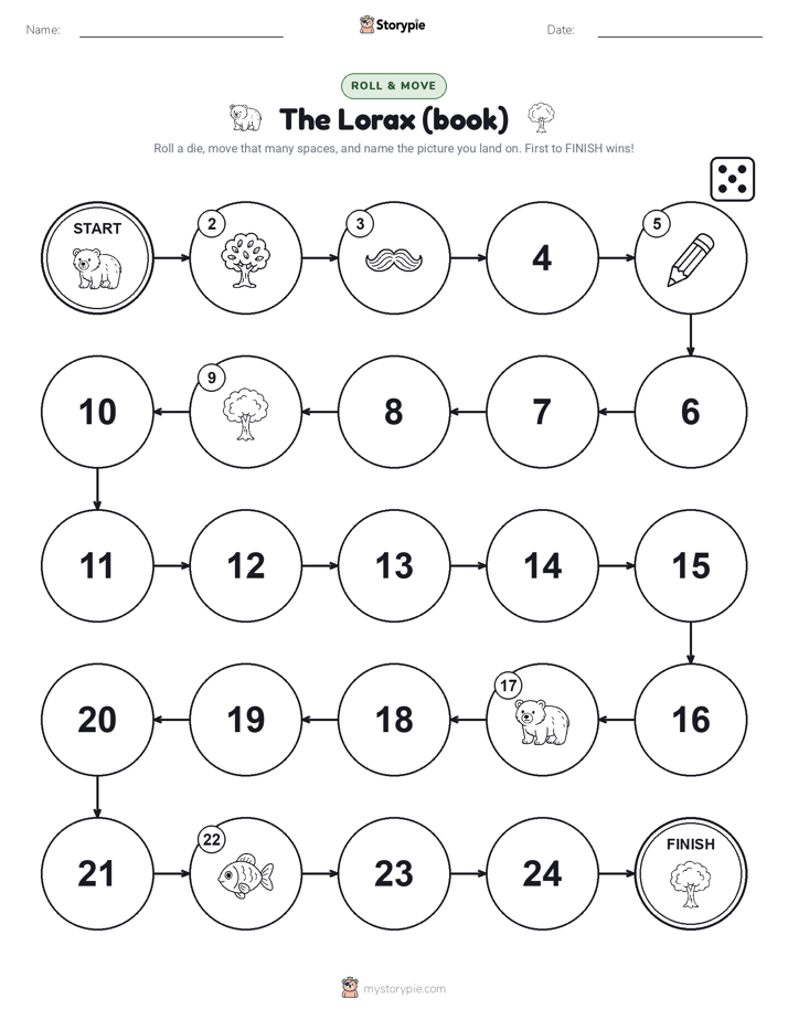 Roll & Move Game