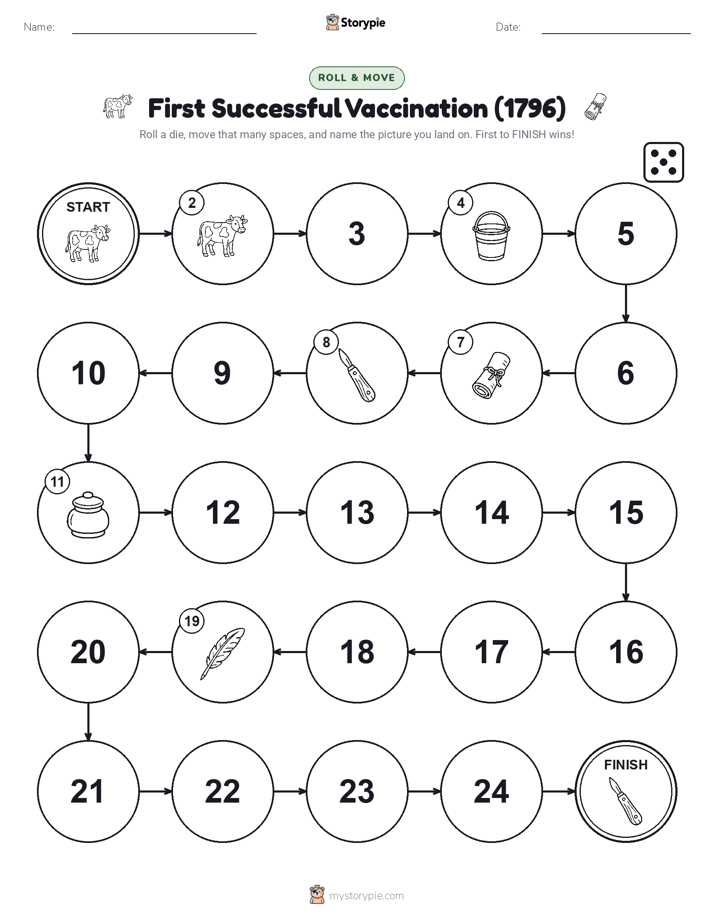Roll & Move Game