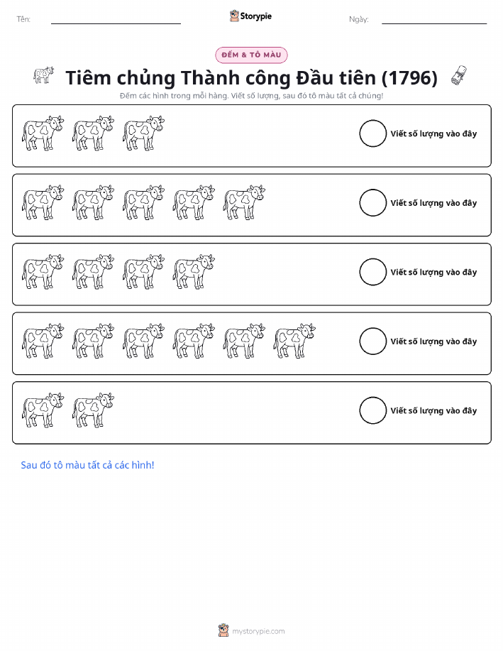 Đếm & Tô Màu