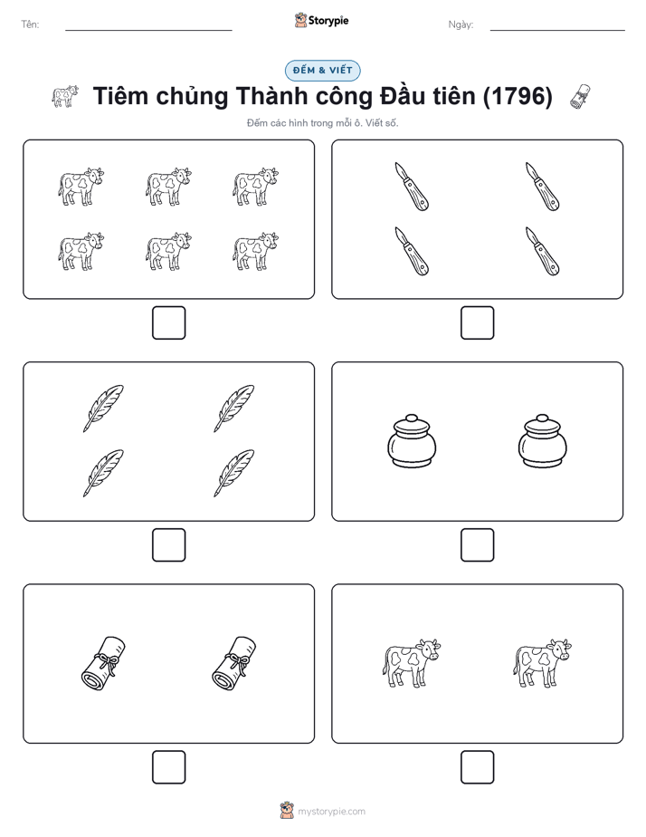 Đếm & Viết