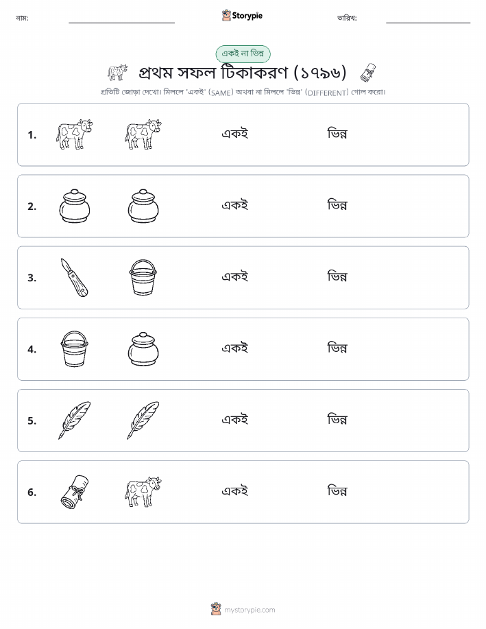 একই বা ভিন্ন