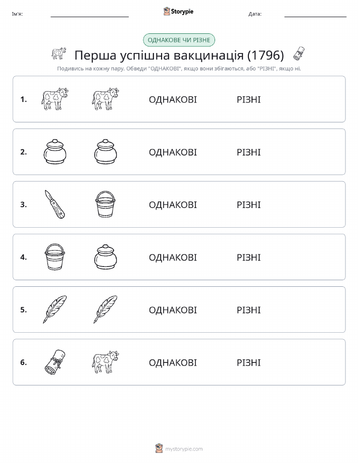 Однакові чи різні