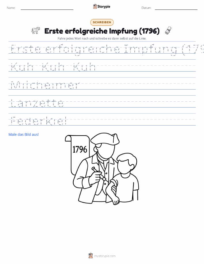 Schreibübung