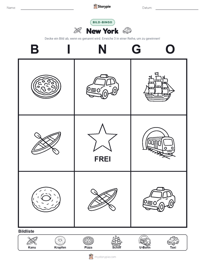 Bild-Bingo