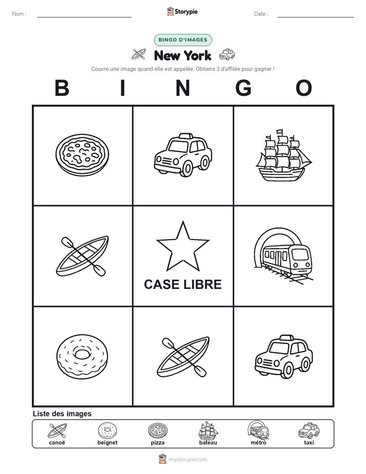 Bingo d'Images
