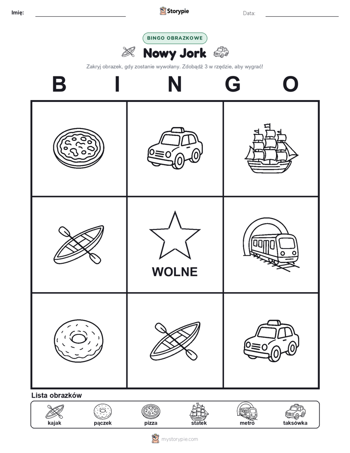 Bingo obrazkowe