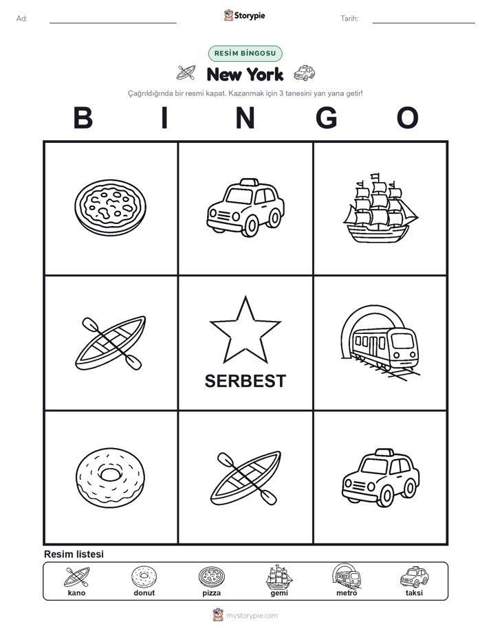 Resim Bingo