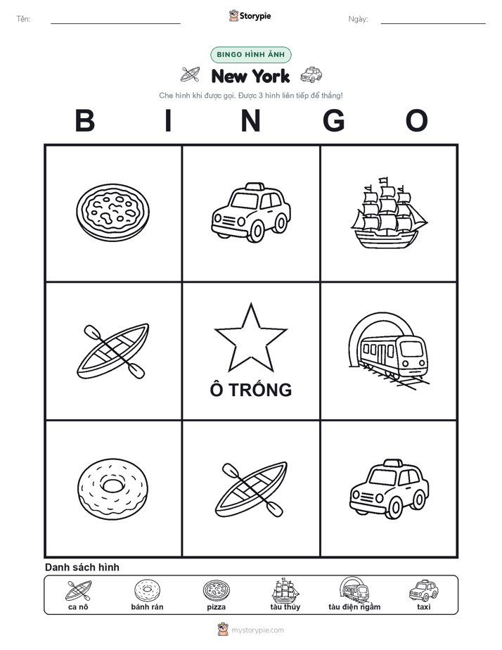 Bingo Hình Ảnh