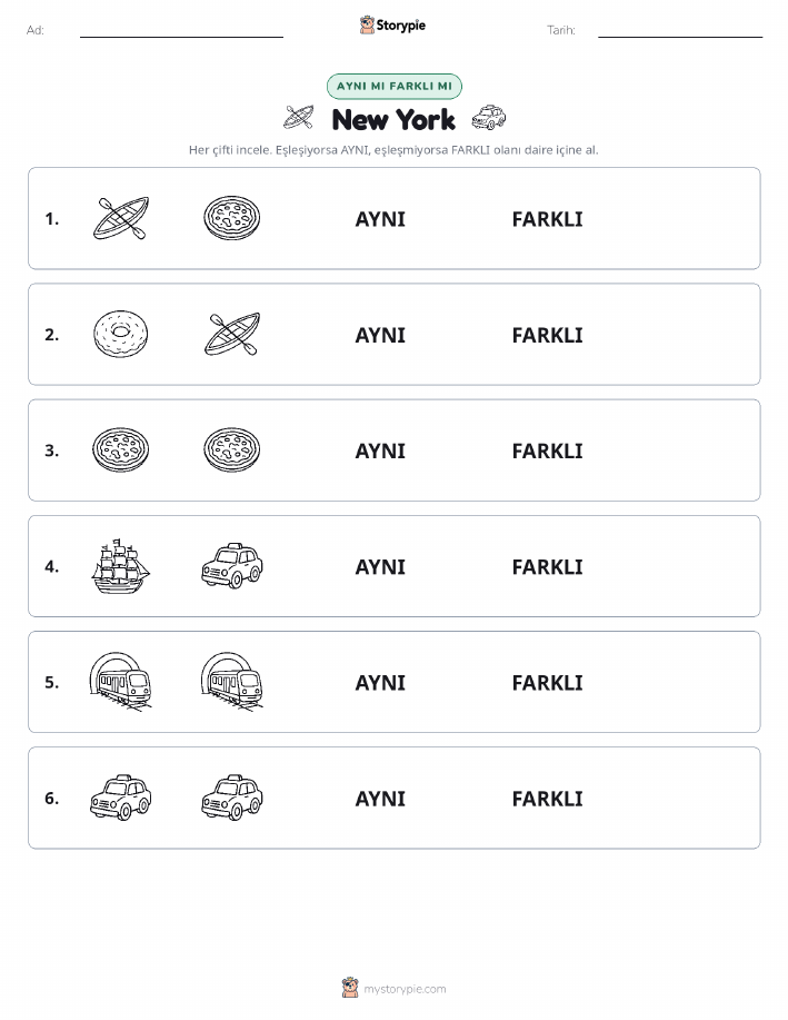 Aynı mı Farklı mı