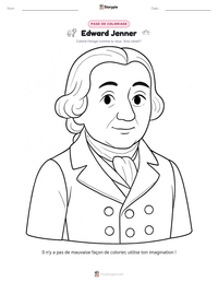Aperçu de la feuille de travail imprimable Edward Jenner