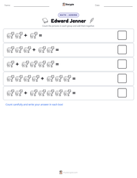 Edward Jenner printable worksheet preview