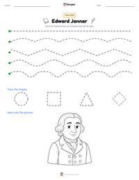 Edward Jenner printable worksheet preview
