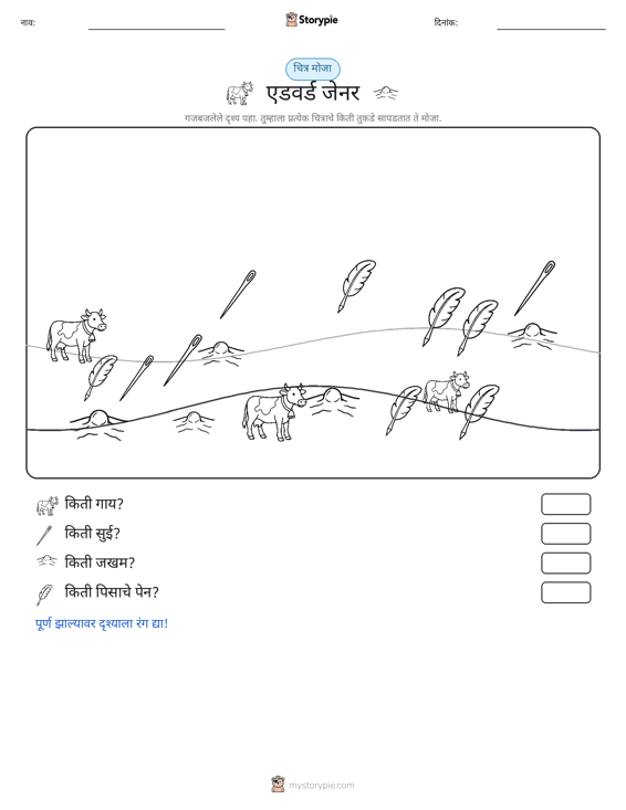 गणना दृश्य