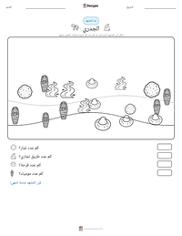 معاينة ورقة العمل القابلة للطباعة الجدري
