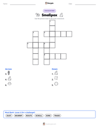 Smallpox printable worksheet preview