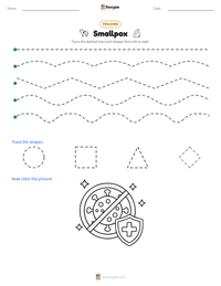 Smallpox printable worksheet preview