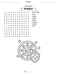 Smallpox printable worksheet preview