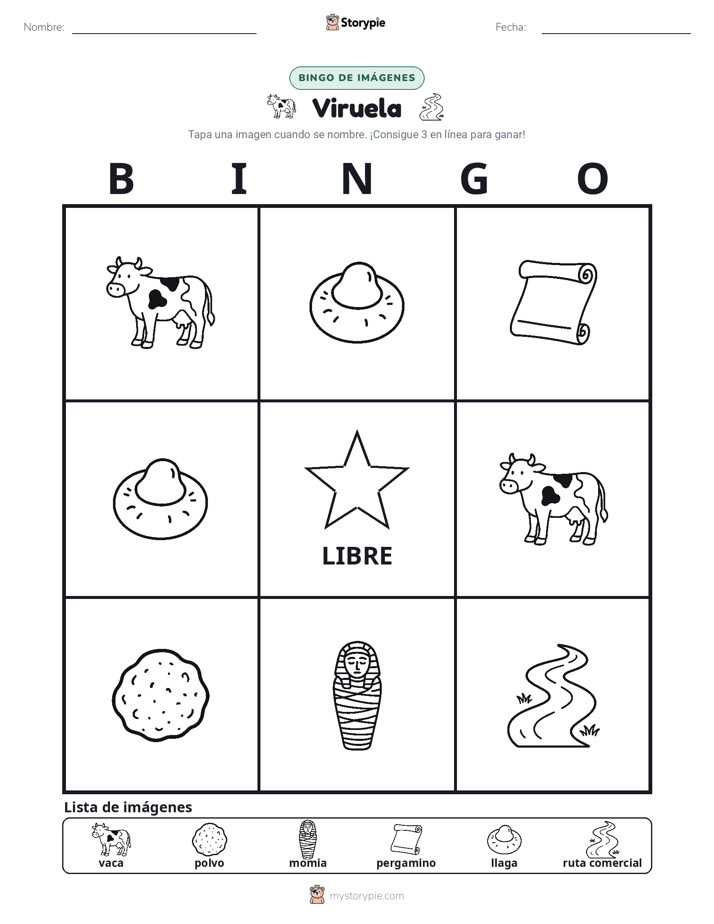 Bingo de Imágenes