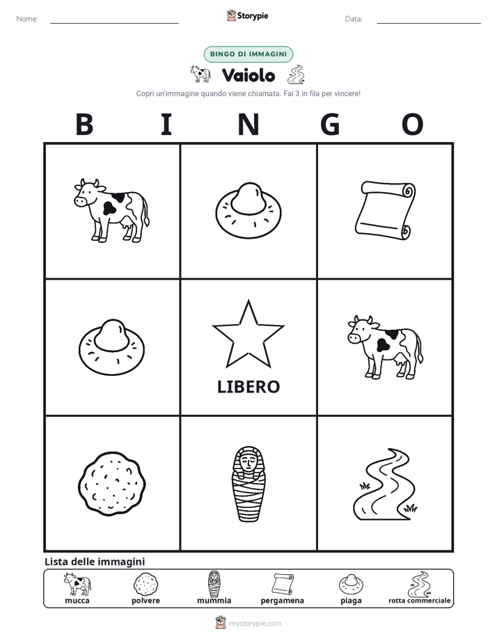 Bingo delle Immagini