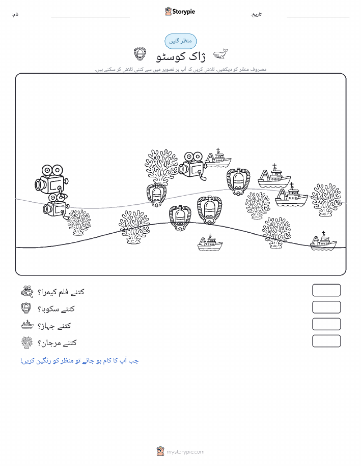 گنتی کا منظر