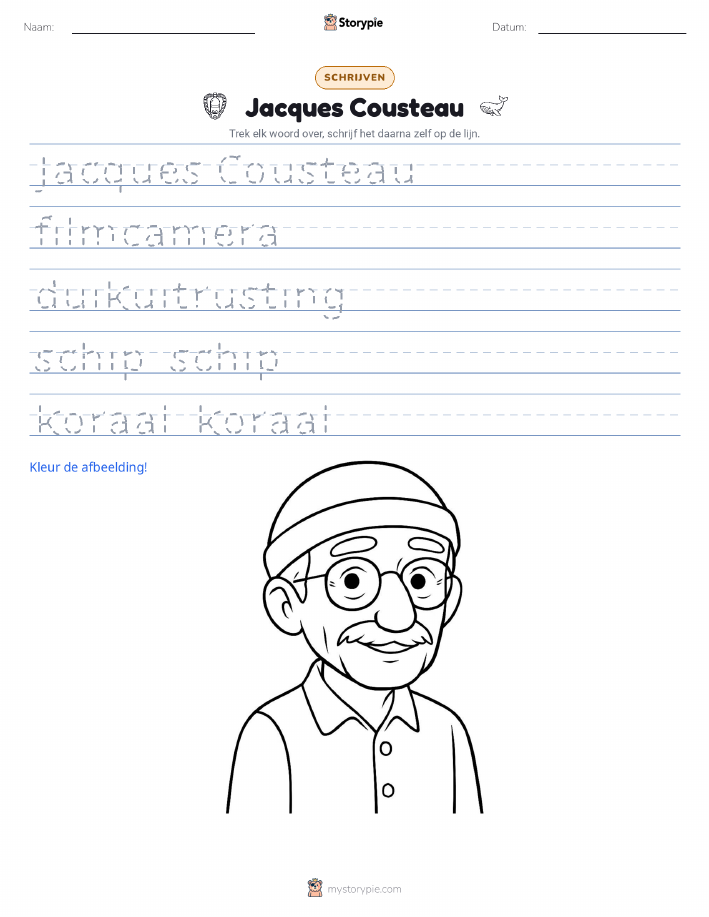 Schrijf Oefening