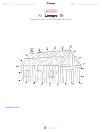Lenape printable worksheet preview