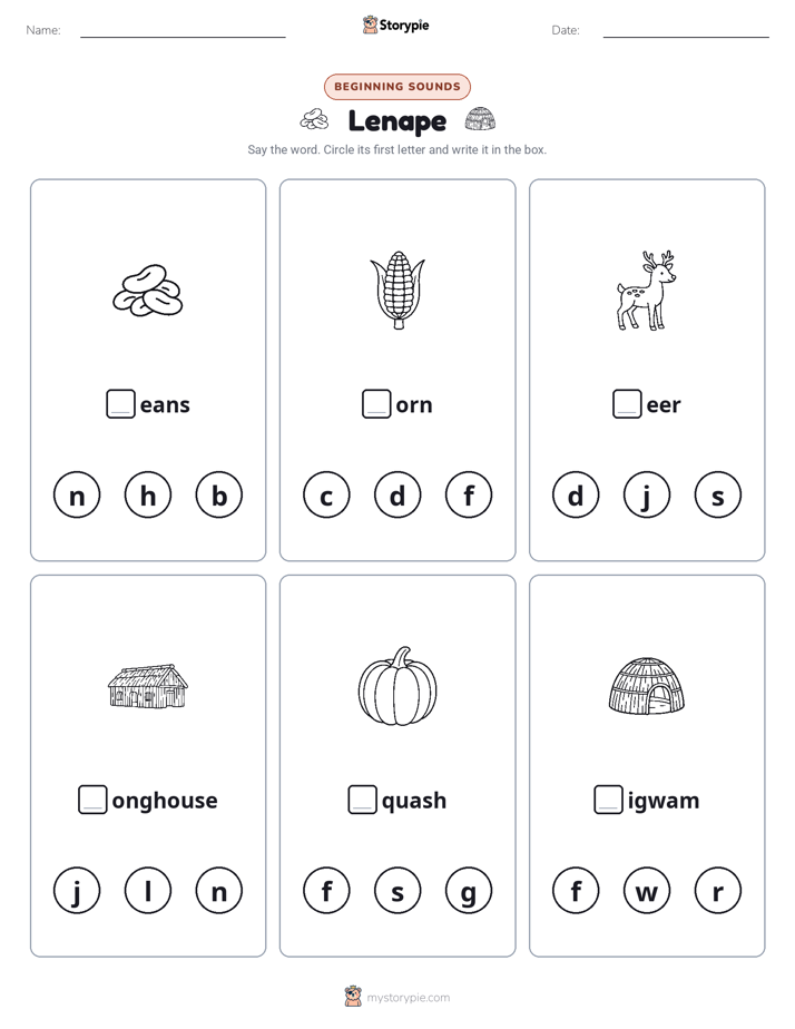 Beginning Sounds
