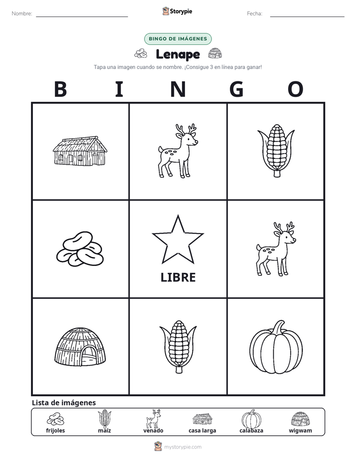 Bingo de Imágenes