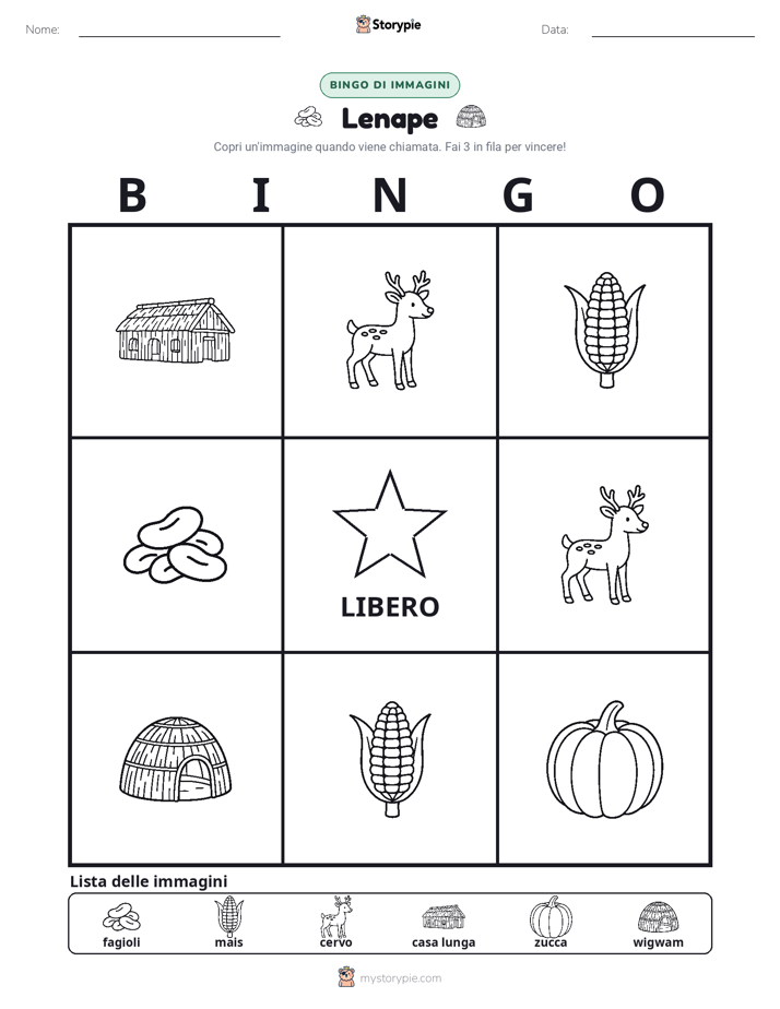 Bingo delle Immagini