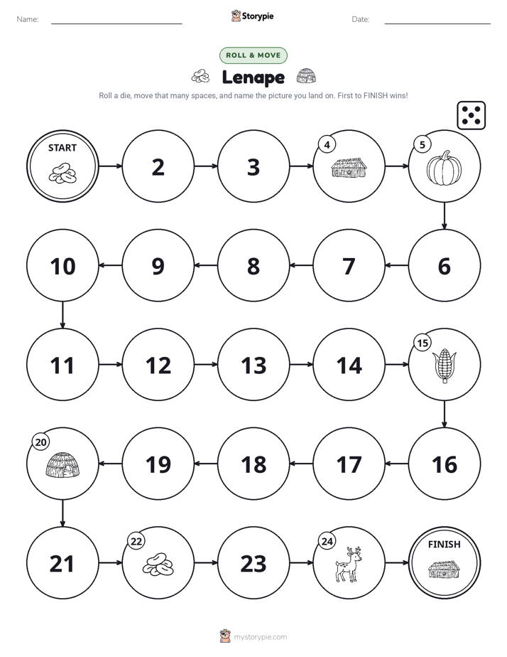 Roll & Move Game