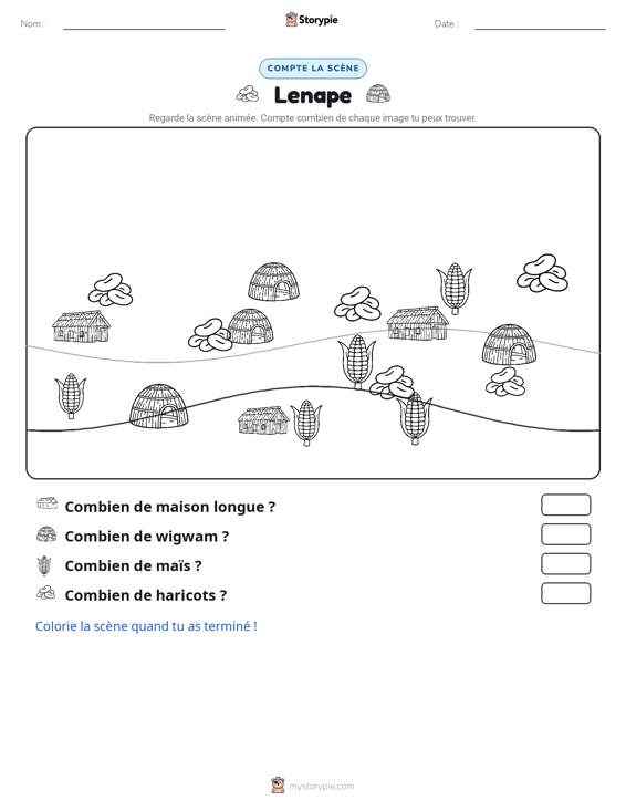 Scène de Comptage