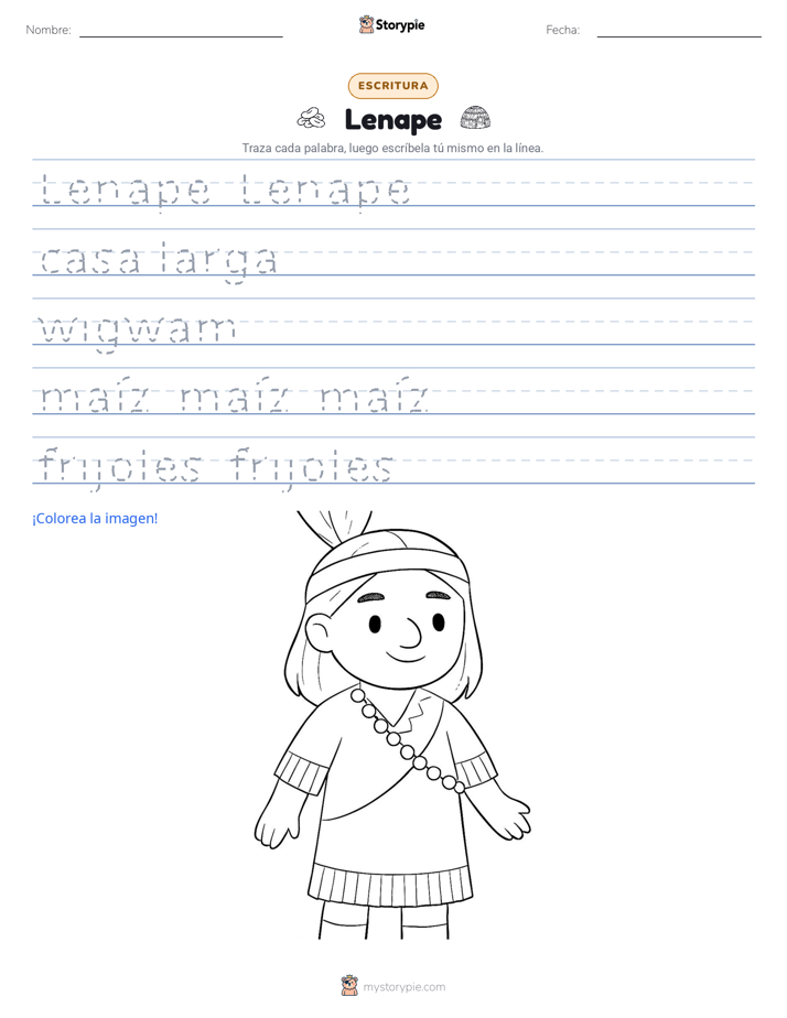 Práctica de Escritura