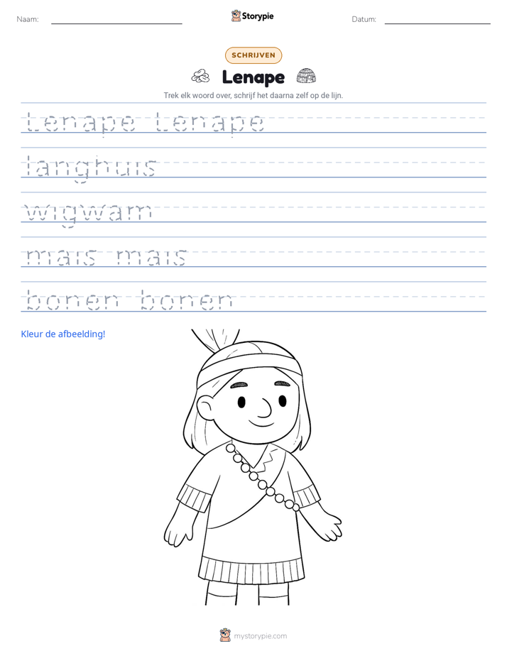 Schrijf Oefening