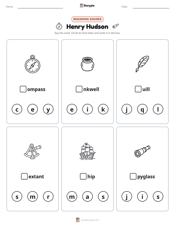 Beginning Sounds