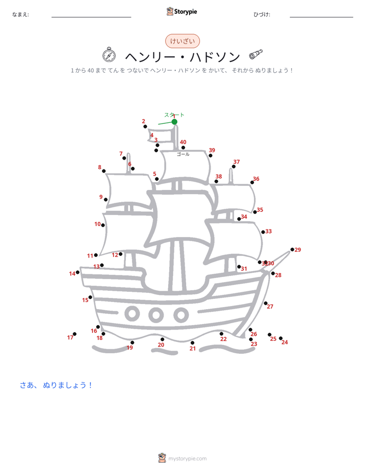 点つなぎ