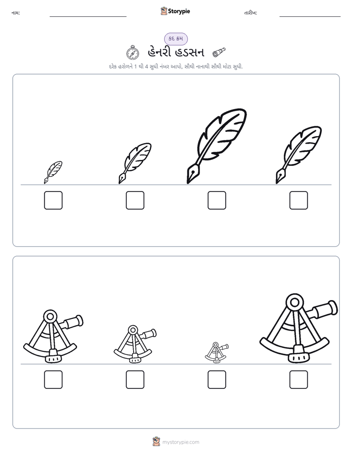 આકાર ક્રમ