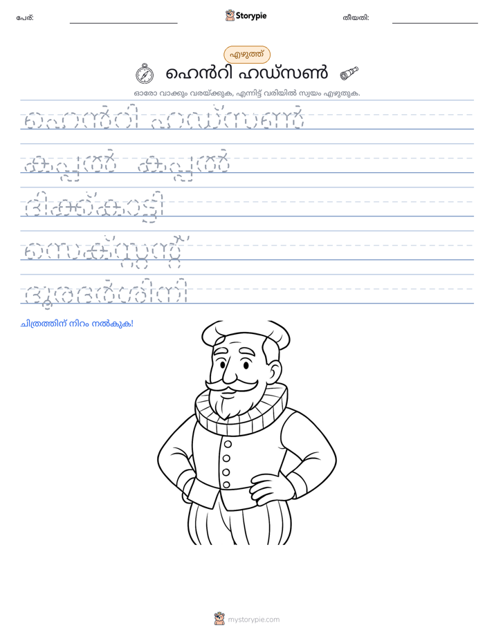 എഴുത്ത് പരിശീലനം