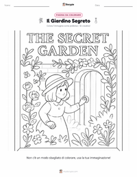 Anteprima della scheda stampabile di Il giardino segreto (romanzo)