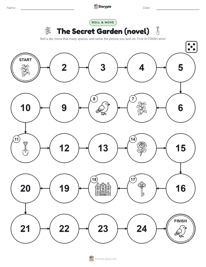 Roll & Move Game