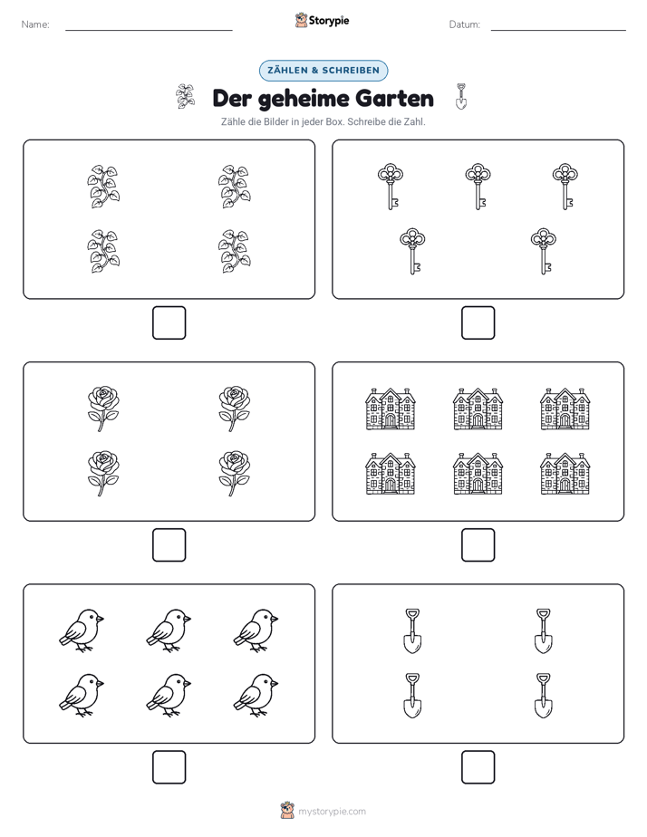 Zählen & Schreiben