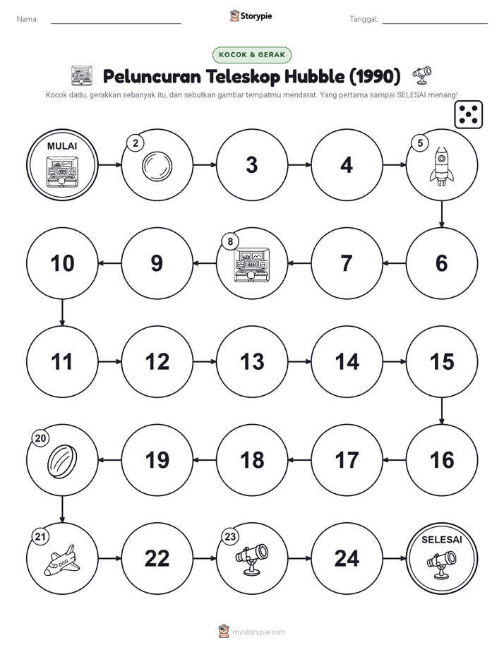 Permainan Gulung & Pindah