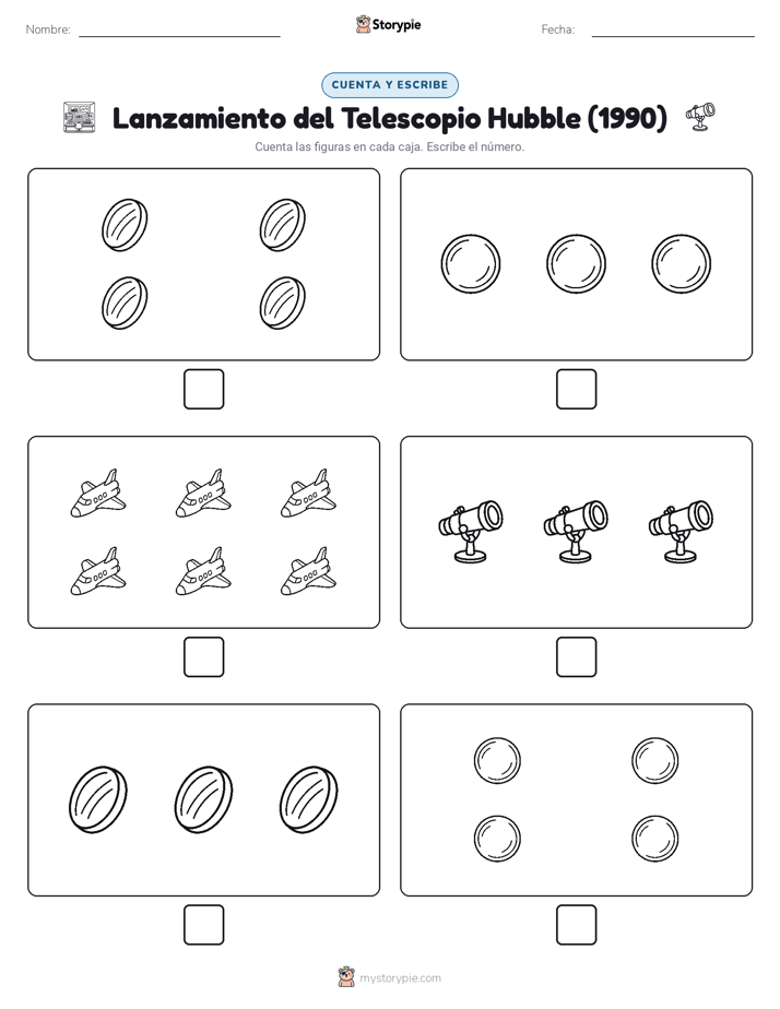 Cuenta y Escribe