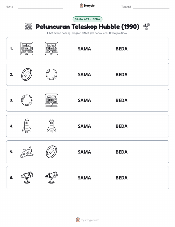 Sama atau Berbeda