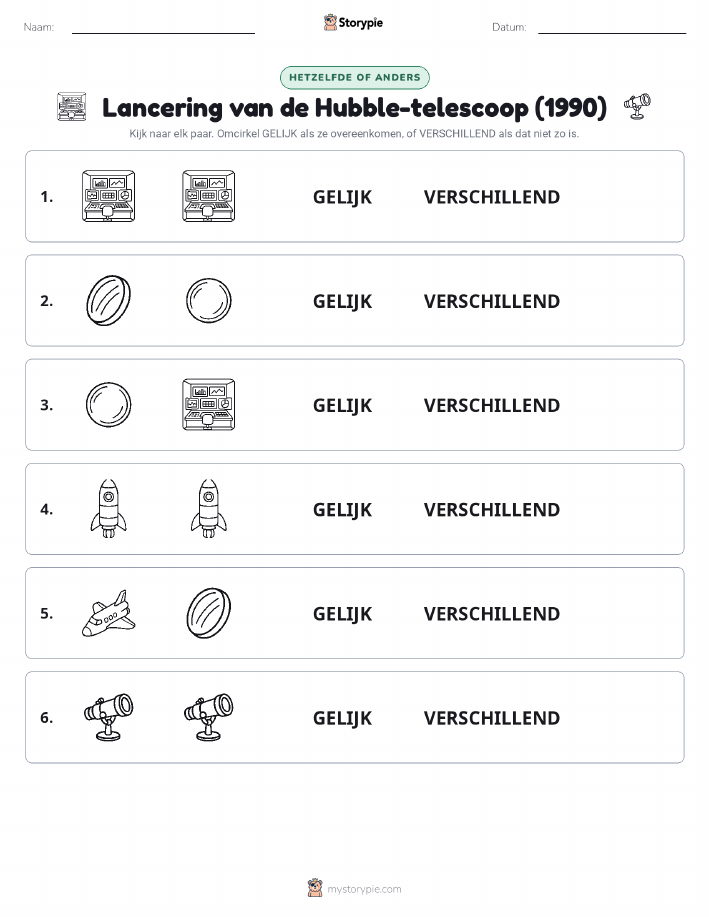 Zelfde of Verschillend