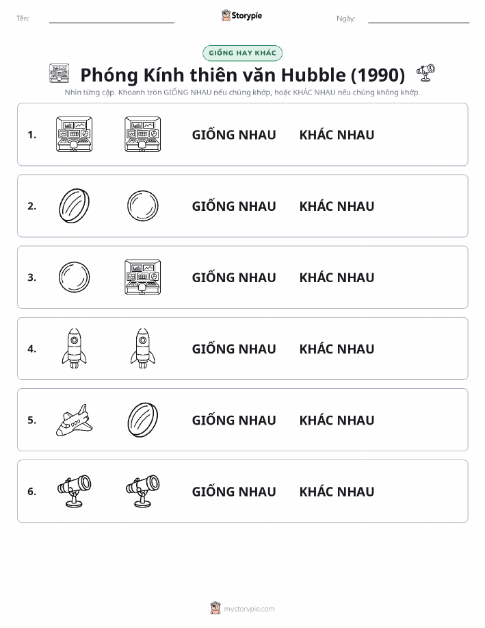 Giống Hay Khác