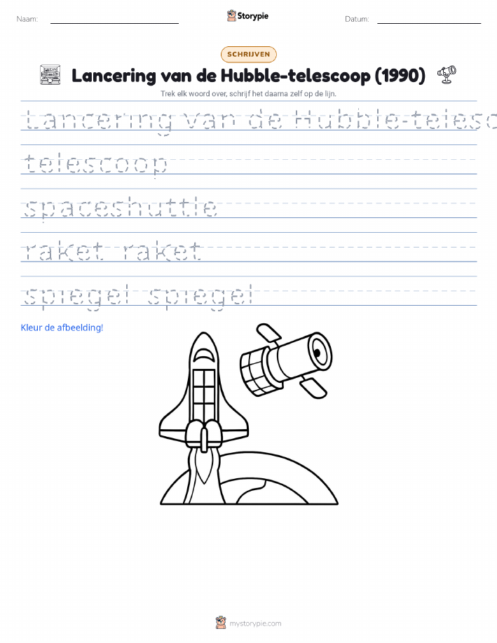 Schrijf Oefening