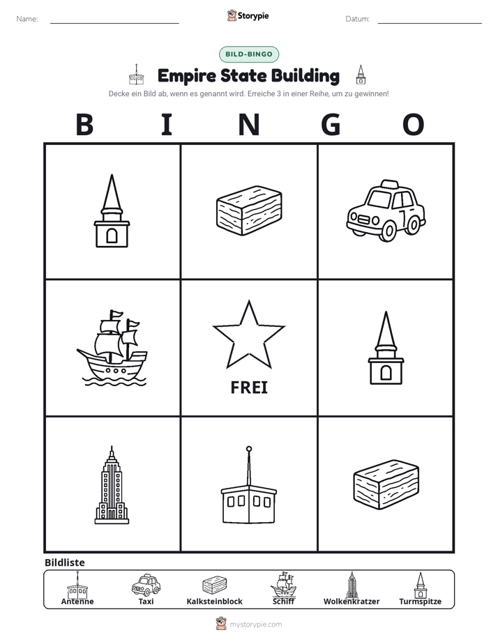 Bild-Bingo