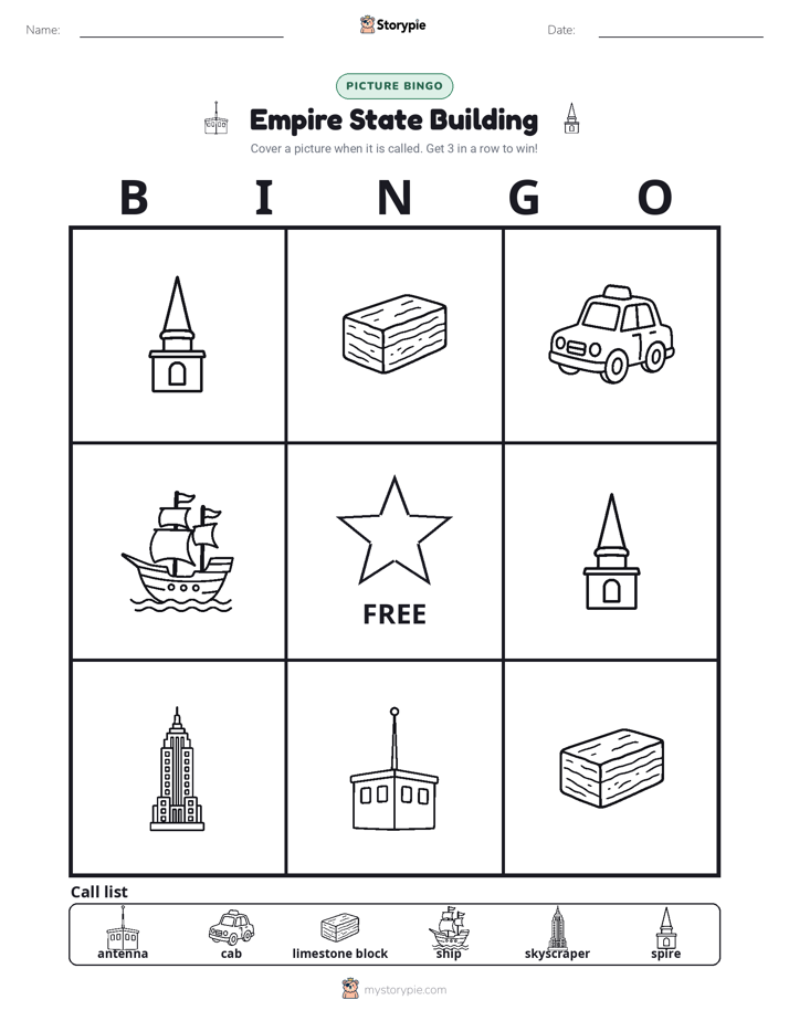 Picture Bingo