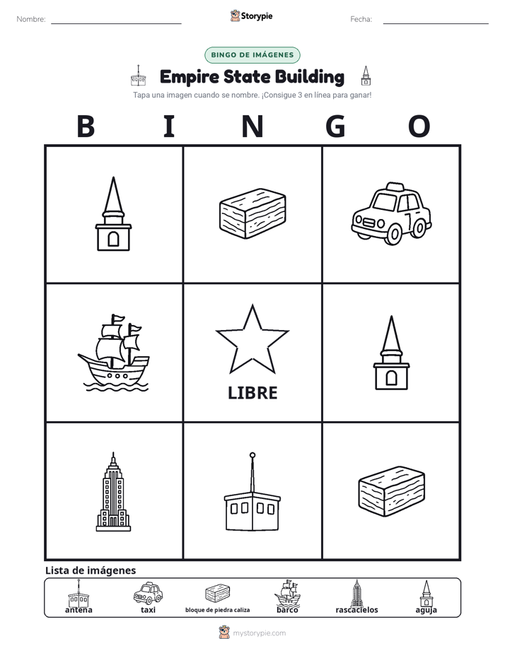 Bingo de Imágenes